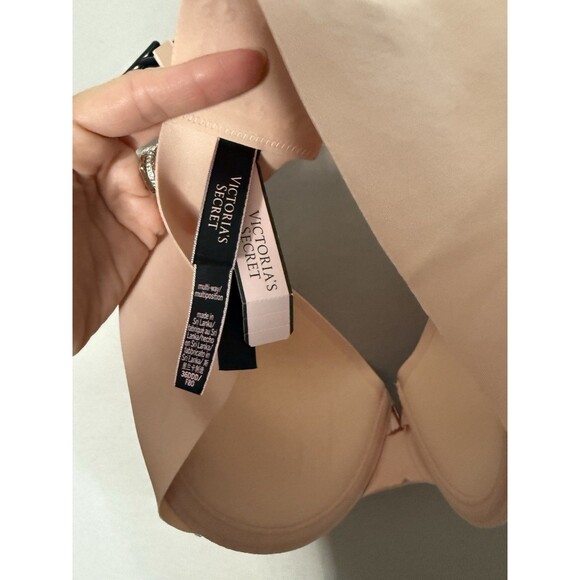 Victoria Secret Multi Way Bra 36DDD Beige Womens Multi position Underwired NWT - Picture 5 of 8